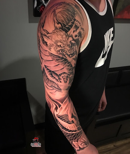 Explore evolving tattoo ideas, creative tattoo ideas in Atlanta, available at Golden Anchor Tattoo