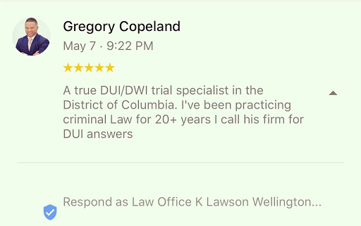 Criminal Justice Attorney «The Law Office K. Lawson Wellington», reviews and photos