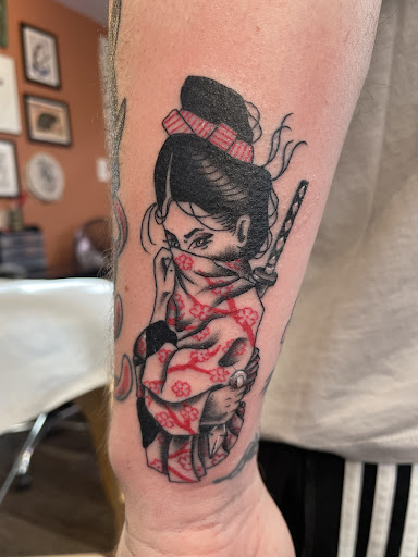 Explore book tattoo ideas for females, creative tattoo ideas in Philadelphia, available at ROOM 67 Tattoo Studio