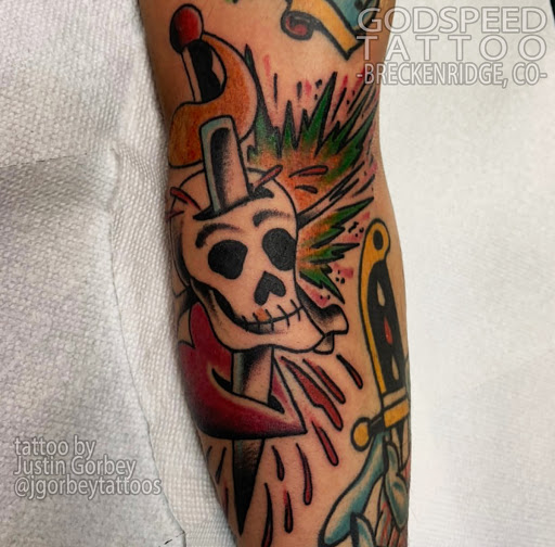 Tattoo Shop «Godspeed Tattoo», reviews and photos, 100 N Main St Suite 102, Breckenridge, CO 80424, USA