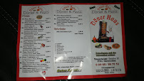 Kebab Döner & Pizza Haus à Güntersleben (le menu)