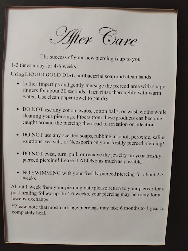 Tattoo Shop «No Regrets», reviews and photos, 5478 Central Ave, Portage, IN 46368, USA