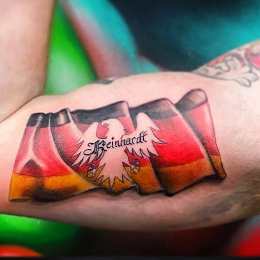 Explore nike tattoo ideas, creative tattoo ideas in Vancouver, available at Studio X Tattoos & Piercings