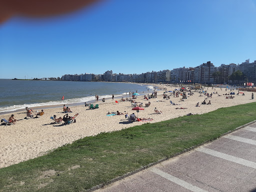 Natural waterfalls in Montevideo