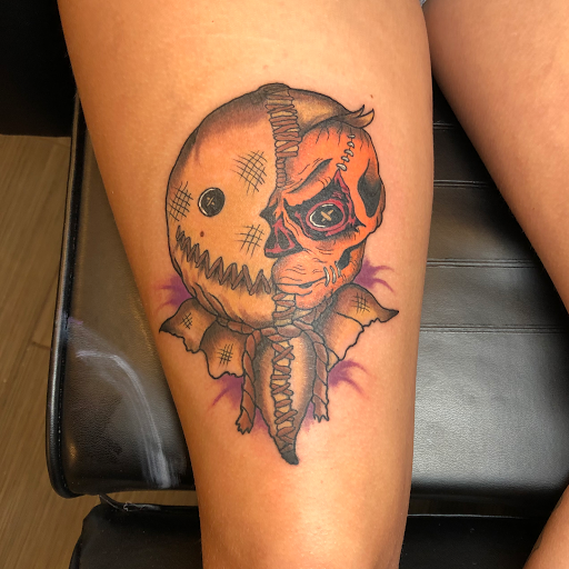 Explore simple name tattoo ideas, creative tattoo ideas in Palm Harbor, available at Angry Owl Tattoo and Piercing