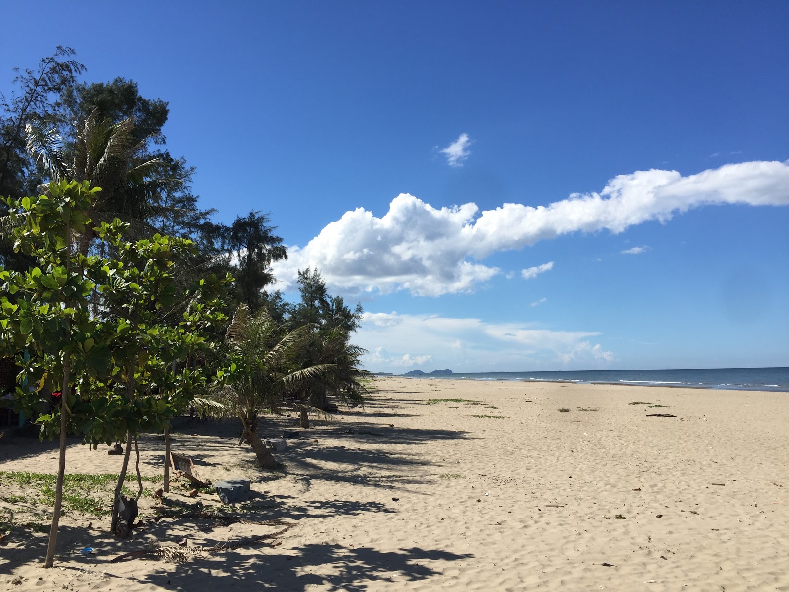 Xuan Thanh Beach的照片 带有明亮的沙子表面