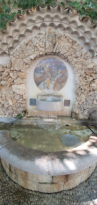 La fontaine de Stevenson à Saint-Jean-du-Gard