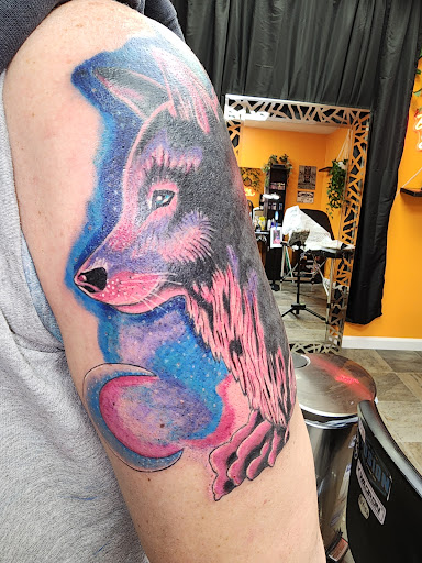 Explore spouse name tattoo ideas, creative tattoo ideas in Dickinson, available at Creative InSight Tattoo