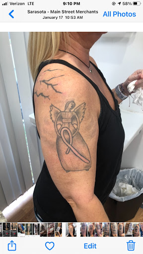 Explore cruise ship tattoo ideas, creative tattoo ideas in Sarasota, available at SEVEN SINS Tattoo Studio