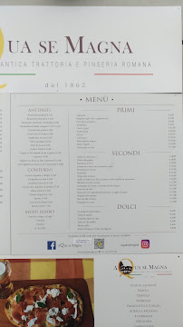 aQua se Magna à Cusago menu