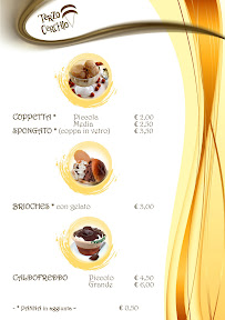 Marchand de glaces Bar Gelateria Terzo Cerchio à Trapani (la carte)