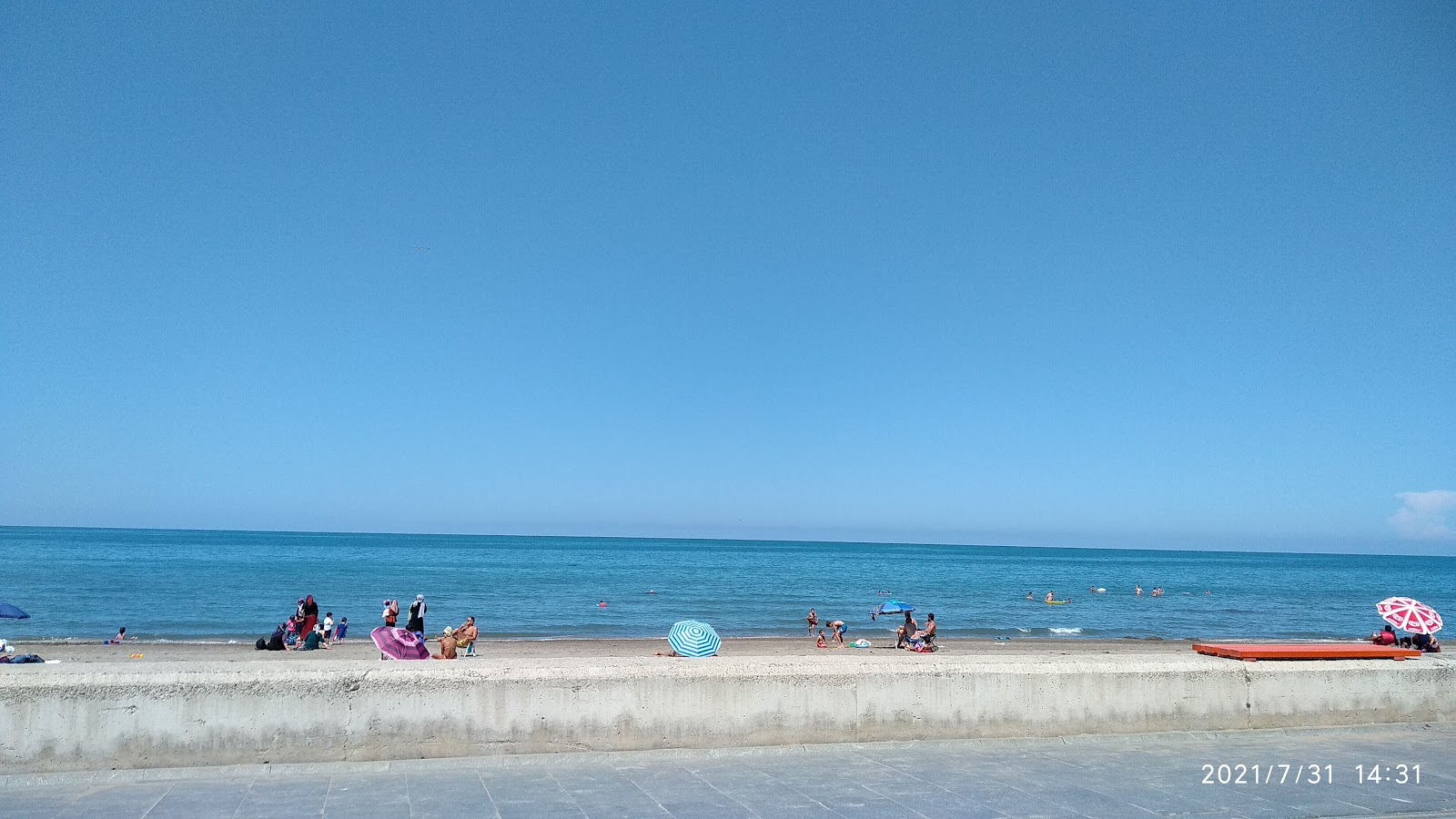 Fotografie cu Atakum plaji - locul popular printre cunoscătorii de relaxare