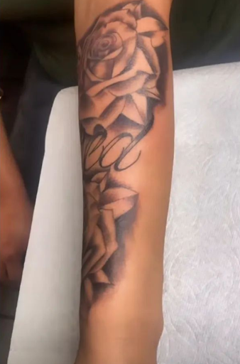 Explore girl thigh tattoo ideas, creative tattoo ideas in Vancouver, available at Studio X Tattoos & Piercings