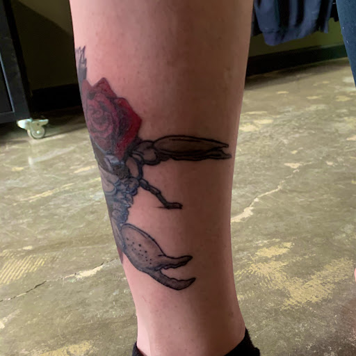 Explore full neck tattoo ideas, creative tattoo ideas in Durango, available at Headhunter Tattoo