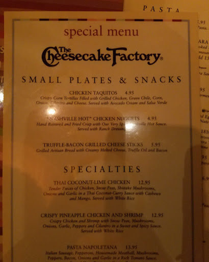 Restaurant «The Cheesecake Factory», reviews and photos, 140 Market Street, Yonkers, NY 10710, USA