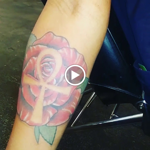 Explore shoulder blade tattoo ideas, creative tattoo ideas in Jacksonville, available at Renegade Art Studio LLC