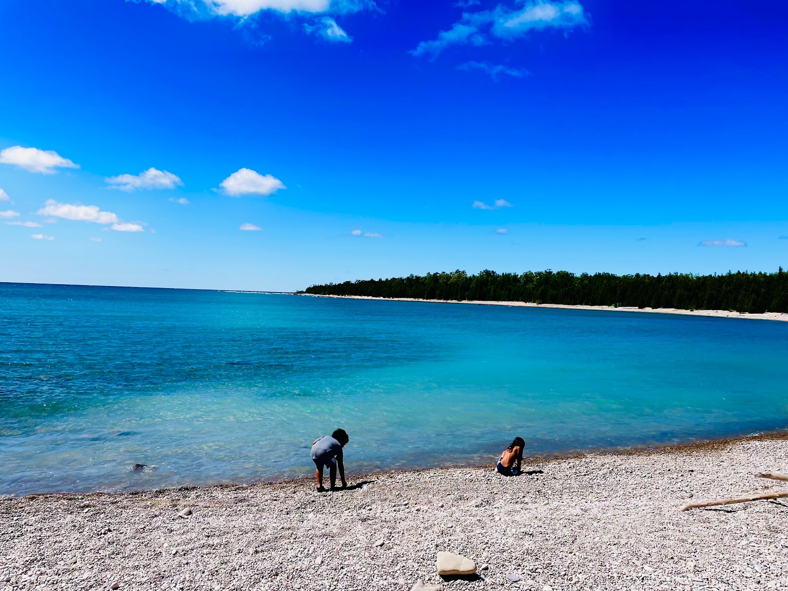 Foto van Inverhuron Beach gelegen in een natuurlijk gebied