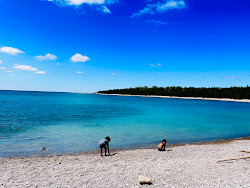Foto van Inverhuron Beach gelegen in een natuurlijk gebied