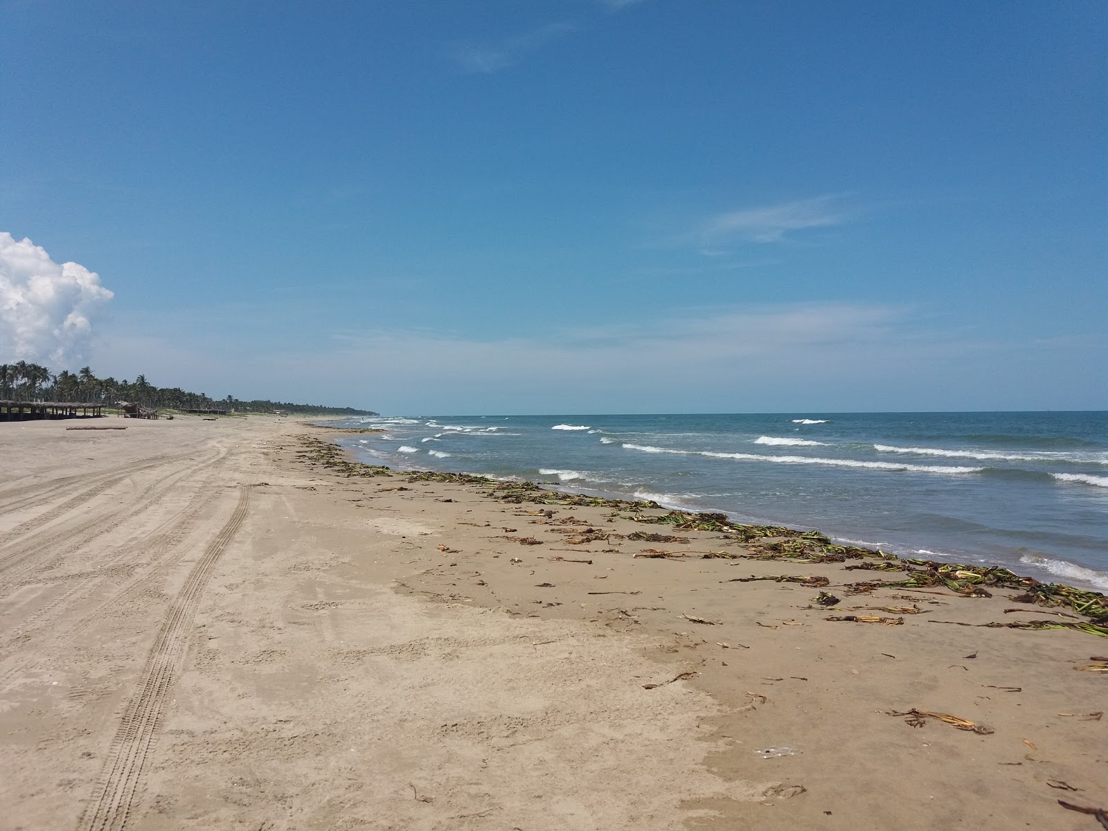 Fotografija Playa el Caracol z svetel pesek površino