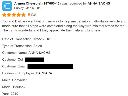 Car Dealer «Armen Chevrolet», reviews and photos, 125 Lancaster Ave, Ardmore, PA 19003, USA