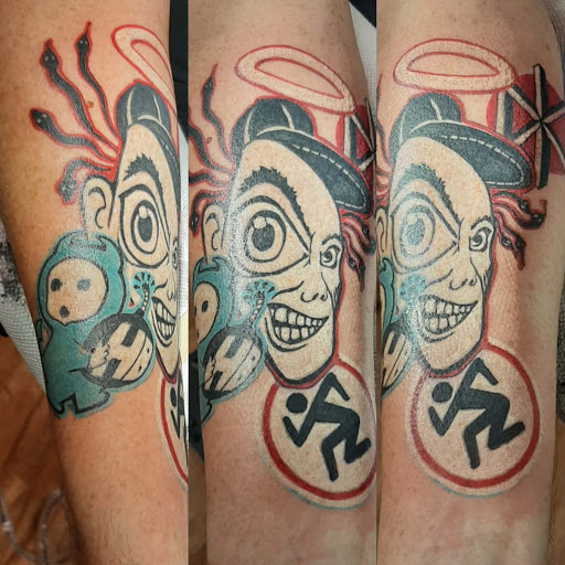 Explore tattoo name fonts ideas, creative tattoo ideas in Grand Rapids, available at Plowshare Studios