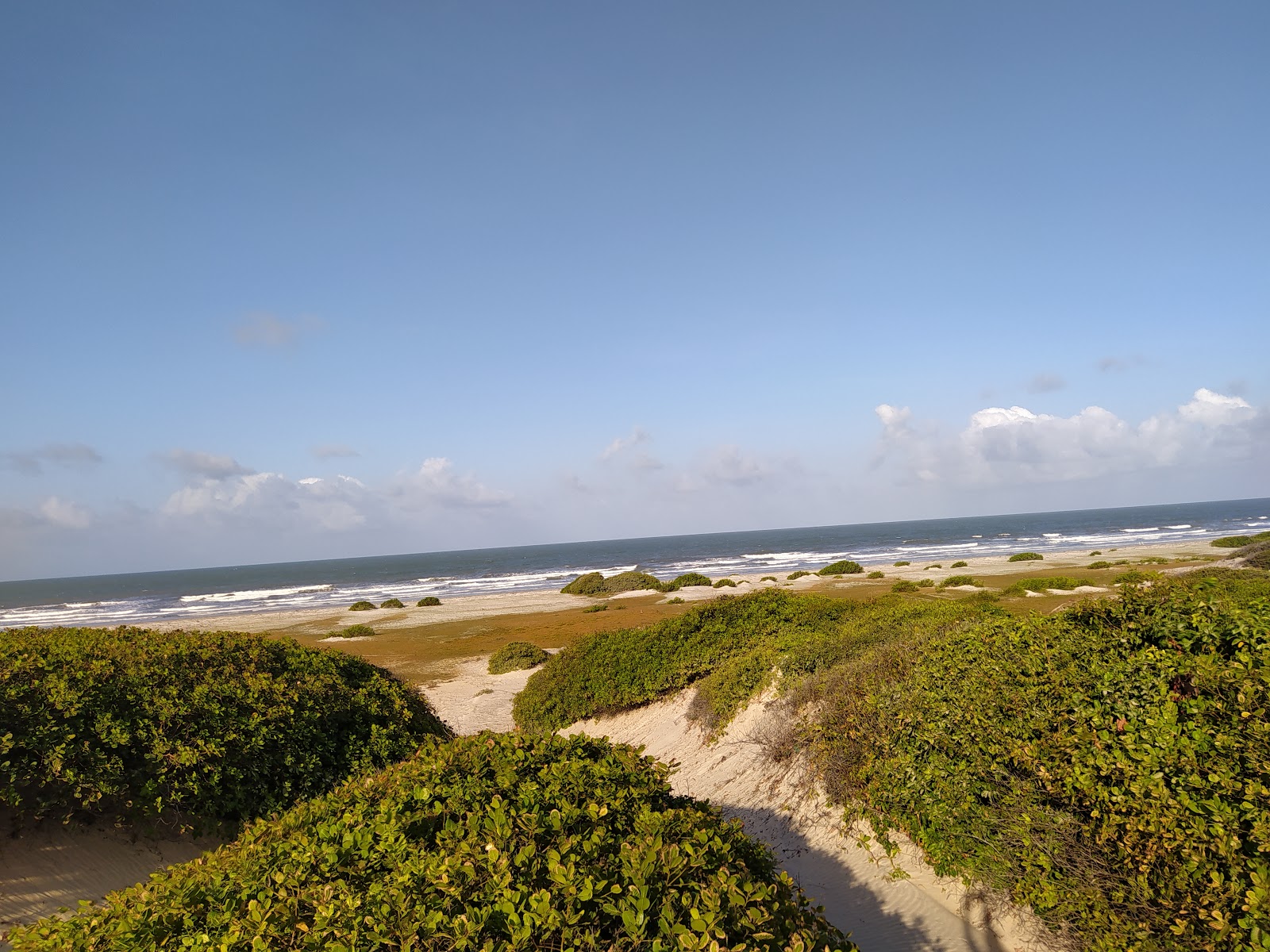 Foto de Praia de Sacoita com areia brilhante superfície