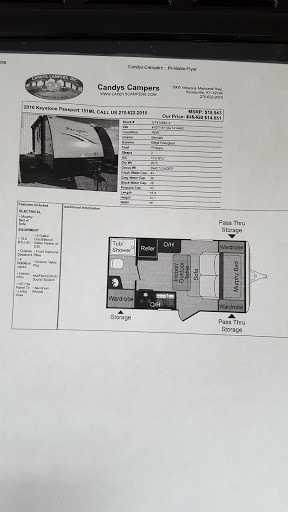 RV Dealer «Candys Campers Tennessee», reviews and photos, 4358 Shelbyville Hwy, Murfreesboro, TN 37127, USA