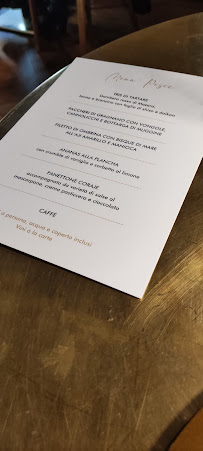 Restaurant Ristorante Coraje à Milan (la carte)