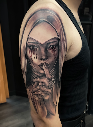 Explore tattoo ideas black skin, creative tattoo ideas in Silver City, available at Independent Ink Tattoo