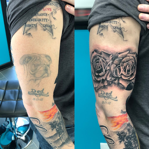 Explore baptism tattoo ideas, creative tattoo ideas in Lockport, available at Archer Ink Tattoo