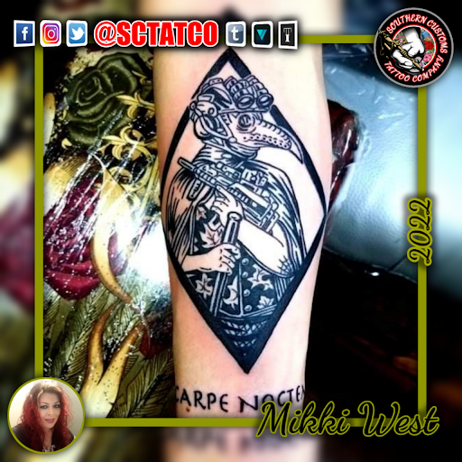 Explore signature tattoo ideas, creative tattoo ideas in Fayetteville, available at Southern Customs Tattoo Company