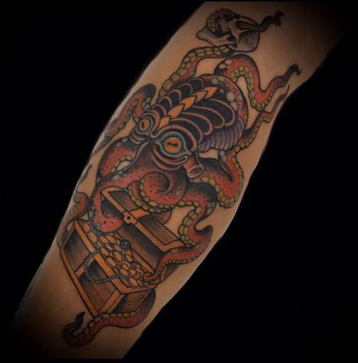 Explore knights templar tattoo ideas, creative tattoo ideas in Goose Creek, available at Red Kirin Tattoo