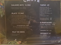 Menu / carte de La Suite by Mets'tissés à Toulouse