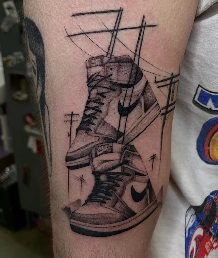 Explore wrestling tattoos ideas, creative tattoo ideas in Spring, available at Skin Stories Tat2