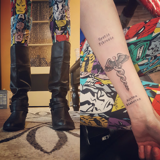 Explore tech tattoo ideas, creative tattoo ideas in Hood River, available at Hood River Tattoo