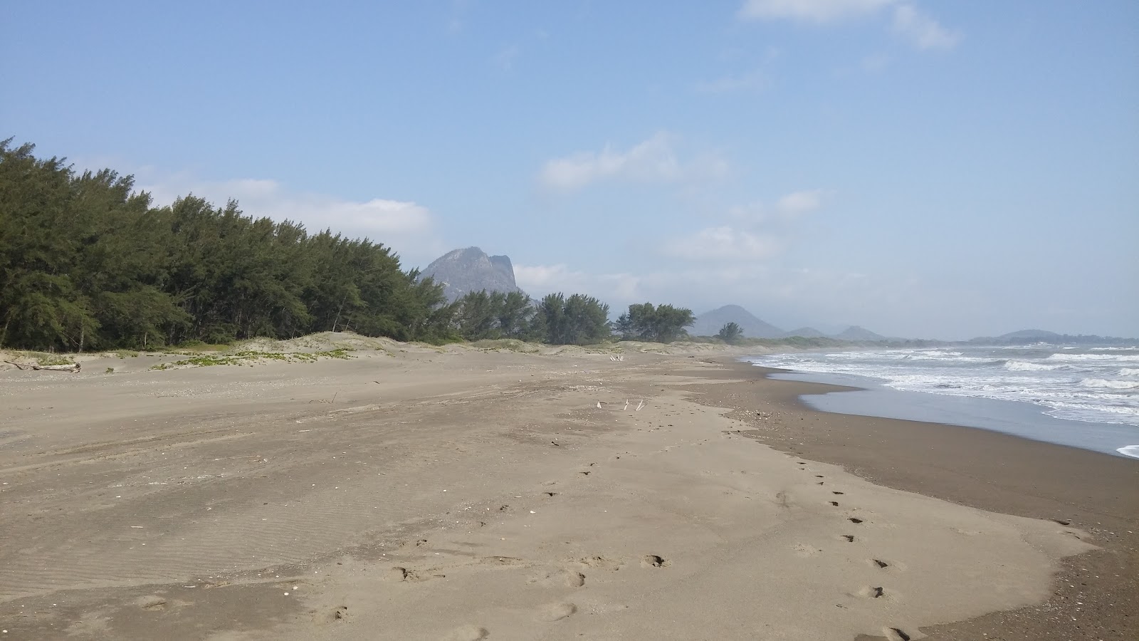 Foto de Playa Farallon área selvagem