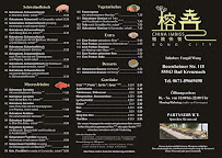 Menu du China Imbiss Rong City à Bad Kreuznach