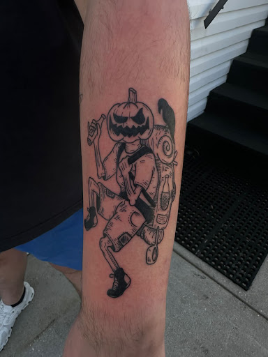 Explore unique semicolon tattoo ideas, creative tattoo ideas in Hinesville, available at Dark Horse Art Studios