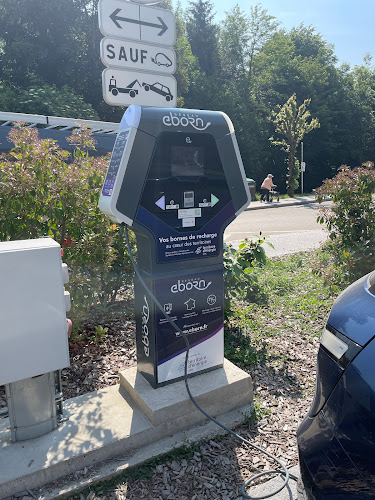 Borne de recharge de véhicules électriques Réseau eborn Charging Station Le Bourg-d'Oisans