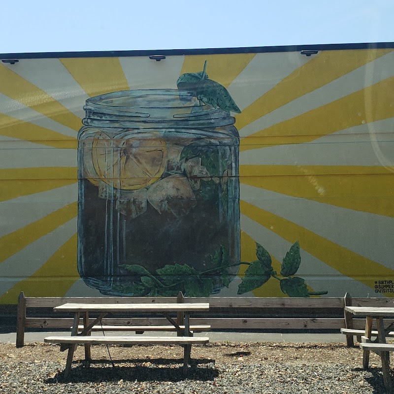 Birthplace of Sweet Tea Mural