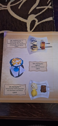 Akropolis à Hanau menu