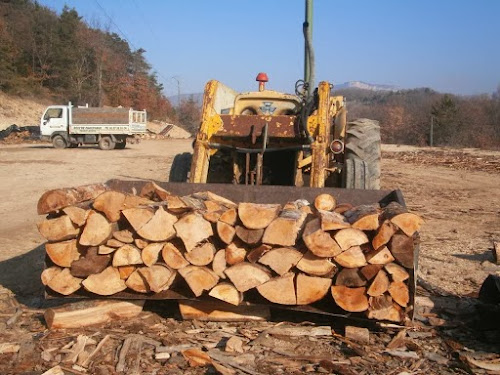 Magasin de bois de chauffage Travaux forestiers Ferotin Emanuel Beaufort-sur-Gervanne