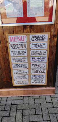 Ristoro Genio - Alpe Giumello (LC) à Giumello menu