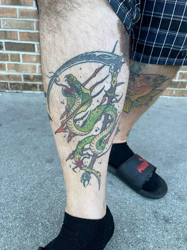 Explore spain tattoo ideas, creative tattoo ideas in Osceola, available at Crowned Raven Tattoo Inc.