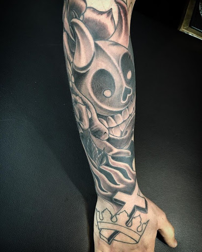 Explore charmander tattoo ideas, creative tattoo ideas in San Diego, available at Sideshow Tattoo and Piercing