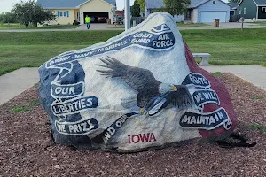 Polk County- Bondurant, Iowa Freedom Rock image