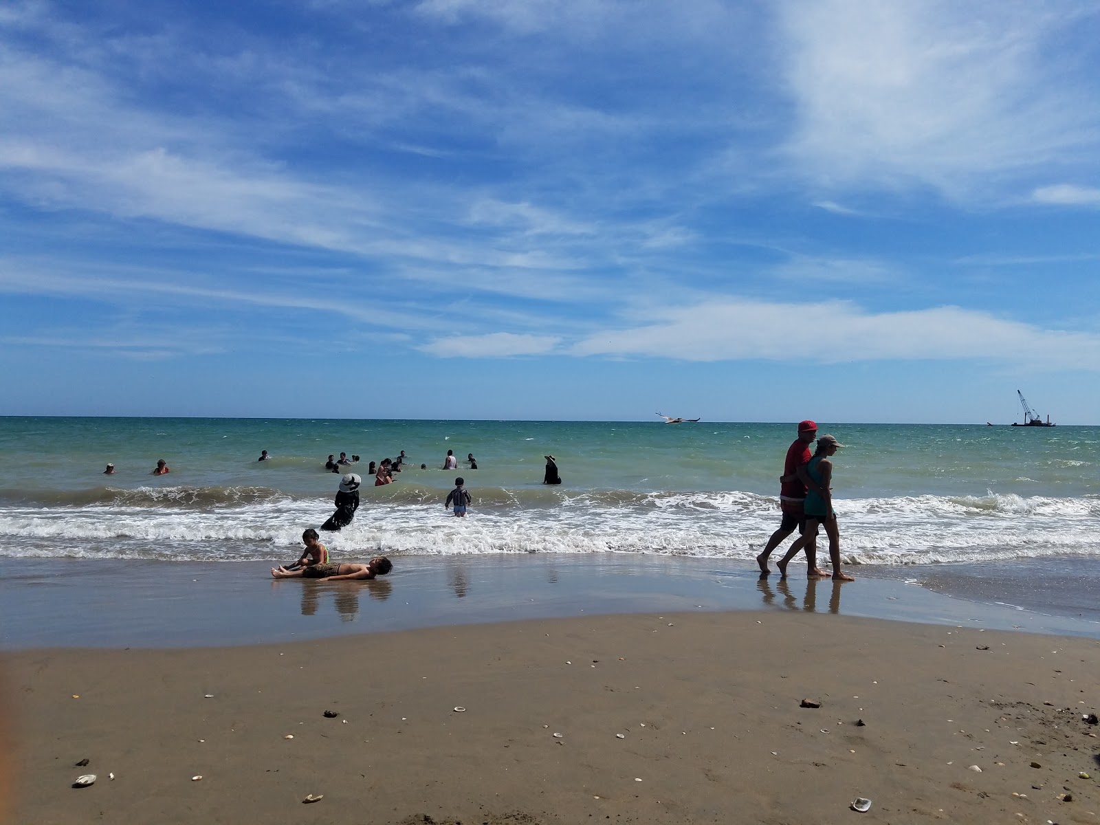 Valokuva El Cochorit beachista. puhtaustasolla keskipitkä