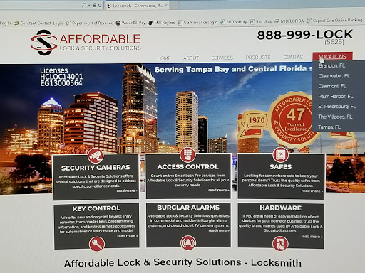 Locksmith «Affordable Lock & Security Solutions - Tampa», reviews and photos, 13908 N Florida Ave, Tampa, FL 33613, USA