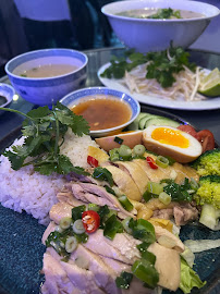 Riz au poulet hainanais du Restaurant vietnamien Haïnan chicken rice à Paris - n°12