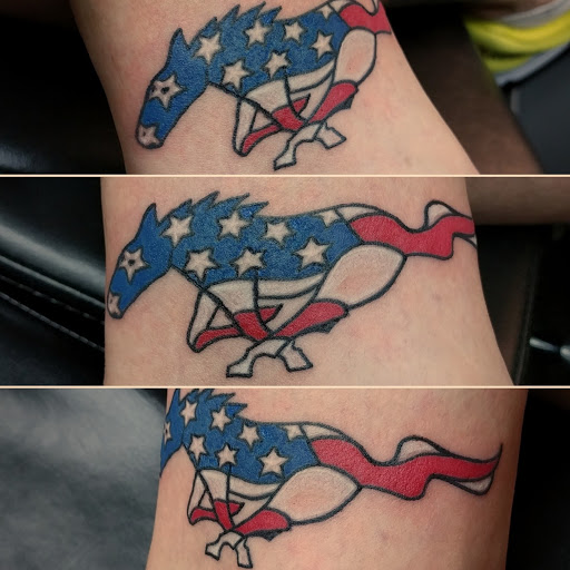 Tattoo Shop «Bombshell Tattoo & Body Piercing», reviews and photos, 1 E Eau Claire St, Rice Lake, WI 54868, USA